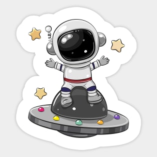 Cute Astronaut Sticker